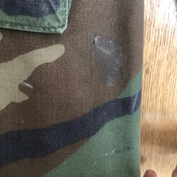 Very cute camo jacket with patches and fringe - Picture 6 of 6